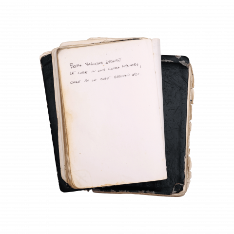 Massimo Osti’s notes