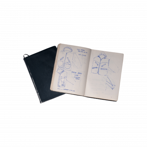 Massimo Osti’s sketches