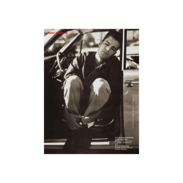 C.P. Company wore by Dana Ashbrook